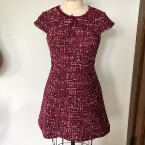 Gal meets glam tweed dress